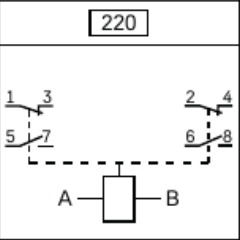 РПУ 2М-211 6220 схема контактов